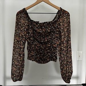 All In Favor Floral Top